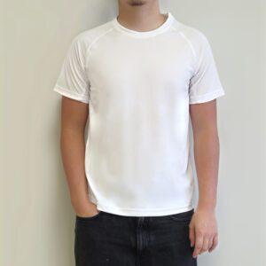 T-shirt blanc sport