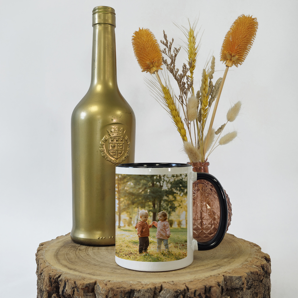 Mug personnalisé couleur intérieur noir