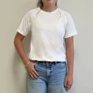 T-shirt blanc sport femme