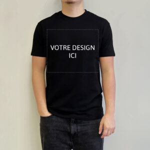 t-shirt-noir-coton