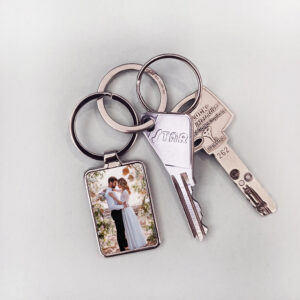 porte-clés en métal personnalisable