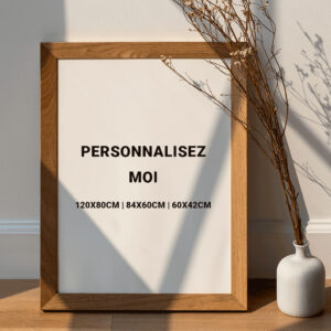 Poster photo personnalisé