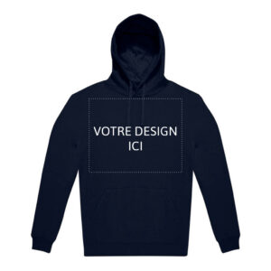 sweat-a-capuche-bleu-design
