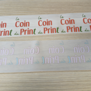 Planche de transfert DTF